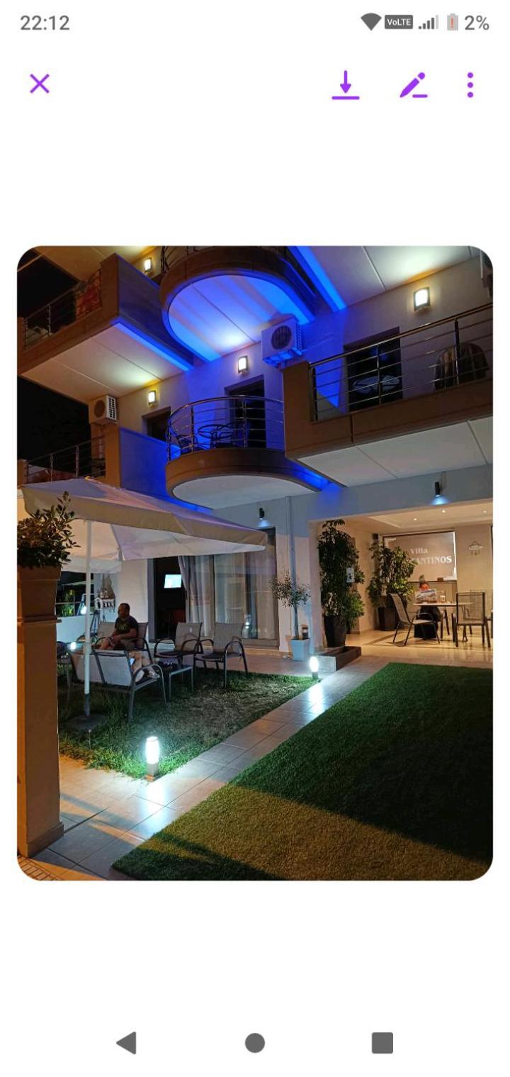 Villa Konstantinos Olympiaki Akti Bagian luar foto