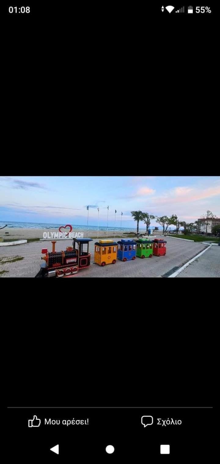 Villa Konstantinos Olympiaki Akti Bagian luar foto